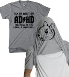 Ask Me About My Adhd T Shirt Funny Flip Shirts 4XL